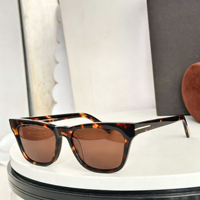 Nouvelles Lunettes de Soleil Carrées Tendance Unisexe de Marque Classique, Protection UV400, Verres Dégradés, Monture Complète, Mode et Extérieur