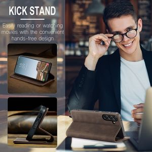 Funda Protectora Tipo Cartera de Cuero PU con Ranuras <span class=keywords><strong>para</strong></span> Tarjetas <span class=keywords><strong>para</strong></span> Samsung <span class=keywords><strong>Galaxy</strong></span> A37, Modelo Caseme 013 - Product Image 5