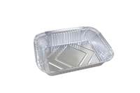 1500ml Aluminum Foil Takeaway Container for BBQ Meat Taco Pasta Cake Baking Food Service and Catering