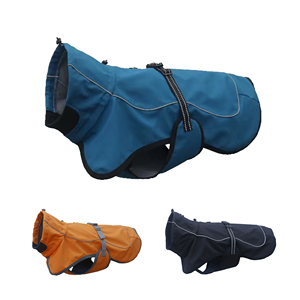 Kustom elegan pola sederhana dicetak poliester pakaian anjing ikan Putri mewah aplikasi hewan peliharaan gaya klasik tahan air - Product Image 5