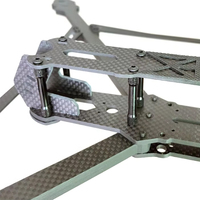 Cadre de drone FPV de 13 pouces, empattement de 539 mm, kit de cadre de quadricoptère en fibre de carbone 3K pour longue portée et levage lourd 6-8S