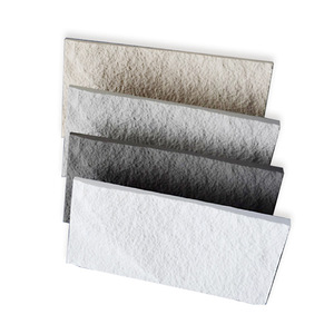 Panneau mural moderne en pierre de champignon artificiel 3D PU Faux <span class=keywords><strong>Culture</strong></span> imperméable au feu extérieur décoratif roche géométrique plastique - Product Image 1