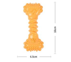 Giocattolo per Cani in <span class=keywords><strong>TPR</strong></span> Resistente ai Morsi con Suono, per Pulizia Denti e Interazione - Product Image 3