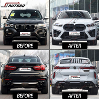 Kit de Conversión de Carrocería para BMW Serie X6 F16 2015-2019, Actualización a X6M G06 F96 LCI 2024 2025
