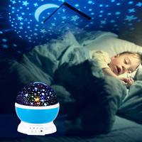 Projecteur Galaxie Ciel Étoilé Rotatif LED, Lampe de Nuit LED Planétarium, Projecteur de Nuit Étoilée LED, Lampe Maître des Étoiles, Ciel Lunaire