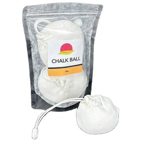 Bolsas <span class=keywords><strong>de</strong></span> magnesio en polvo antideslizantes personalizadas Sunrise <span class=keywords><strong>de</strong></span> bajo MOQ, rellenables, blancas, <span class=keywords><strong>de</strong></span> 56 g para gimnasia, escalada y fitness - Product Image 1