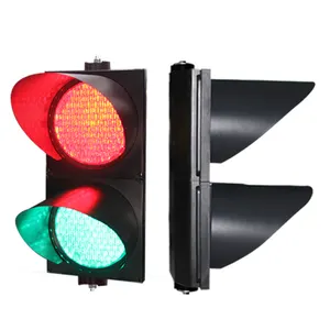 Factory Supplier Direct Sale Two Lamps Waterproof Traffic Signal Light for Vehicle Safety