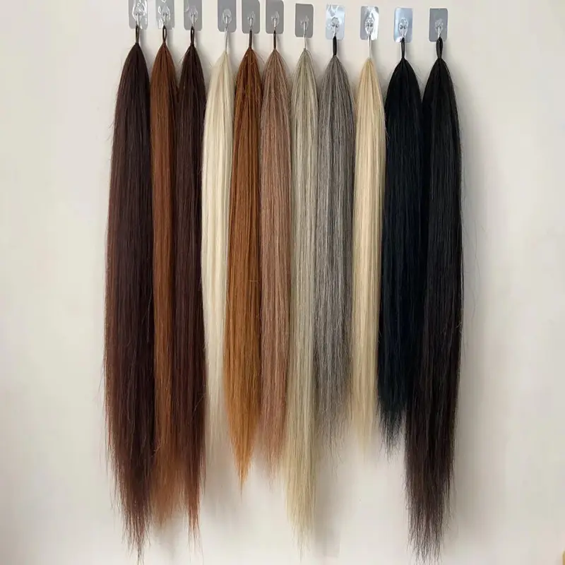 36 inch high Quality natural Horse hair tail Extension