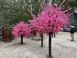 شجرة زهر الكرز الاصطناعي عالية الجودة مخصصة ، شجرة متمنيا ، منظر طبيعي داخلي لمركز التسوق - Product Image 6