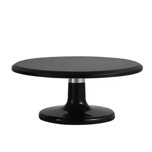 30.5cm 12inch High Quality Non-slip Surface Round Cake Decorating Turntable Cake Black
