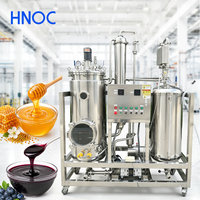 HNOC Industriële Enkel- en Dubbeleffect Melk Ketchup Concentrator Verdamper Vacuüm Fruit Sap Concentratiemachine voor Zout