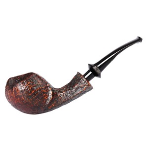 Handmade Pufferfish Pipe Rosewood Photinia Root Burl German Cumberland Mouthpiece Straight Type Tobacco Pipe For Men - Product Image 2