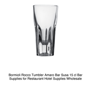 แก้ว Amaro Bar Susa 15 ซล. Bormioli Rocco สูง 12.5 ซม. เส้นผ่านศูนย์กลาง 6 ซม. - Product Image 2