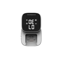 Tempat Sikat Gigi Mini Dinding Sensor Gerak Pembersih Sikat Gigi UV Otomatis Layar LED 3-in-1 Rak Penyimpanan Lepas Pasang untuk Rumah