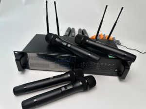 Hệ thống micro cầm tay không dây siêu cao tần số hoạt động Nguyên Tắc 8 kênh micro không dây âm thanh - Product Image 5