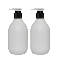 Botol Pompa Lotion Silinder HDPE 500mL Cetak Sablon Stempel Emas Krim Wajah Sampo Pembersih Wajah Sabun Mandi Anak-anak