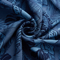 Tissu popeline tissé uni 55% viscose 45% rayonne, imprimé sur mesure motif peau de serpent, certifié OEKO-TEX biologique pour chemises de filles