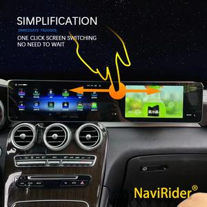 For Benz C GLC NTG 5.0 5.5 6.0 2016-2022 GPS Car Multimedia Video Player Upgraded Interactive Dual Screen <b>Android</b> 13 CarPlay - Product Image 3