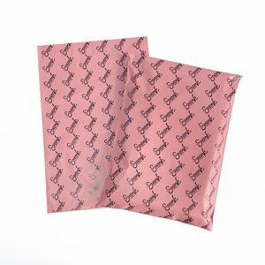 Custom Pink Poly Mailers with Full-Printed Logo Printing - Branded Shipping <b>Bags</b> <b>for</b> <b>Clothing</b> & E-commerce - Product Image 6