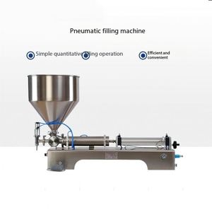 Semi-automatic <b>10</b>-100ML Paste Filling Machine for Cream Cheese Sauce and Ketchup for Beverage Packaging in Bags - Product Image 2