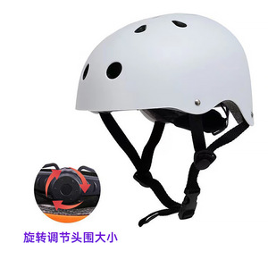 หมวกกันน็อคสำหรับปั่นจักรยาน สีแดง ระบายอากาศได้ ปรับขนาดได้ สำหรับผู้ใหญ่และเด็ก อุปกรณ์ป้องกันสำหรับกีฬากลางแจ้ง - Product Image 3