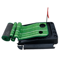 Hot Sale Hochwertige Golf praxis Profession elle Indoor Outdoor Putting Mat Kunststoff Base Ball Return Teppich Golf Training