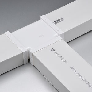 120x50 <span class=keywords><strong>Tubo</strong></span> cuadrado de <span class=keywords><strong>PVC</strong></span> blanco <span class=keywords><strong>Tubo</strong></span> rectangular de plástico para ventilación Forma rectangular - Product Image 3