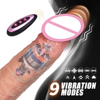 3-in-1 Realistisches Spielzeug Dilbo für Frauen, 25 cm Dicker Riesiger Silikon-Dildo mit Hautähnlicher Textur, Freihändiges Spielzeug für Erwachsene