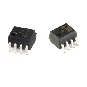 วงจรรวมอิเล็กทรอนิกส์ ไอซีชิป HCPL-0600/0601/0630/0631/0661-500E/SOIC-8 - Product Image 1