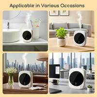 Vente chaude 50ML USB veilleuse diffuseur d'arôme minuterie 1800mAh Rechargeable parfum Machine sans eau pour hôtels Logo personnalisé Option