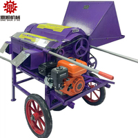 Décortiqueuse de riz à gros calibre, machine domestique haute performance, petite décortiqueuse mobile pour blé, millet, sorgho et soja, très vendue