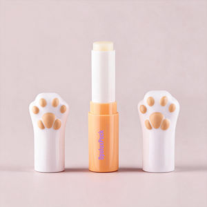 Emballage de tube de baume à lèvres vide personnalisé avec votre marque, style griffe de chat mignon, 4g, tubes cosmétiques en gros avec boîte et logo - Product Image 4