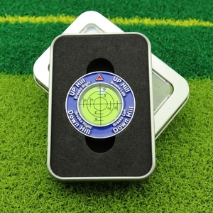 Marqueur de balle de golf personnalisé en plastique, vente en gros, avec niveau à bulle magnétique intégré, mini, très demandé - Product Image 2