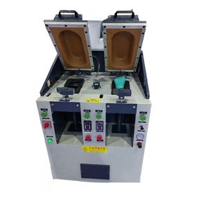 เครื่องจักรทำรองเท้าแบบกึ่งอัตโนมัติยี่ห้อ New Baolin สำหรับกดและติดพื้นรองเท้า ผลิตได้ 150-200 คู่/ชั่วโมง - Product Image 1