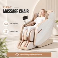 Fauteuil de massage professionnel 3D Sonic-tech pour salon de beauté et spa, avec rail SL flexible pour étirements corporels