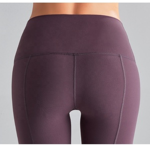 Excellente Qualité Gym Fitness Gym Taille Haute Leggings Moulant Puissance Maille Yoga Capri - Product Image 4