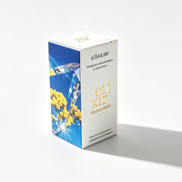 Personalisierte Faltschachtel mit Goldfolienprägung Spezialpapier Matte Oberfläche Papierbox