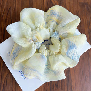 Accesorios para el cabello de 6 estilos, pinzas para el cabello con diamantes de imitación brillantes, lazos para el cabello con lazo grande, diademas cuadradas, cuerda de cola de caballo con perlas con volantes - Product Image 6