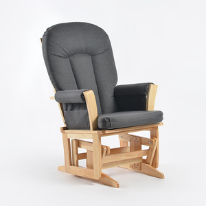 Contemporary Nursery Glider Rocker <b>Chair</b> Matching Ottoman Manufactory Baby Furniture for Living Room Upholstery Rocking <b>Chair</b> - Product Image 2