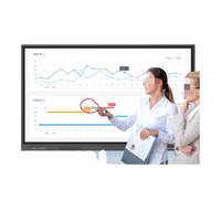 Tableau blanc interactif intelligent à écran plat 22 98 75 pouces Tableau interactif 65 pouces