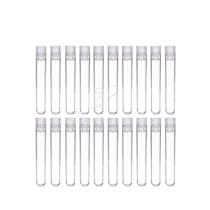 Rongtai PC nhựa thử nghiệm Ống sản xuất 13*100 mét PVC nhựa thử nghiệm Ống Trung Quốc 5ml nhựa thử nghiệm Ống - Product Image 1