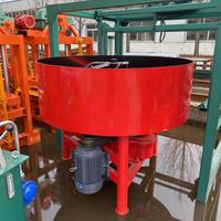 Le mélangeur concret de pot plat peut être utilisé avec la machine de brique JQ350mixer