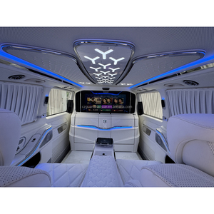 Kit Interni <span class=keywords><strong>VIP</strong></span> per Vito W447 V260 V300 con TV a Scomparsa da 40 Pollici, Sedile Massaggiante, Armadietto Elettrico, Tetto Personalizzato OEM RHD LHD - Product Image 1