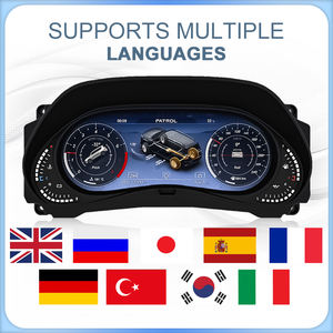Navihua 12.3" Affichage numérique de tableau de bord pour <span class=keywords><strong>Nissan</strong></span> Patrol Y62 2008-2022, écran LCD, compteur de vitesse, compte-tours - Product Image 6