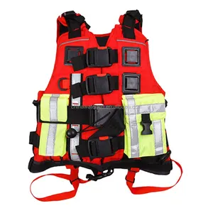 High quality Waterfun NBR/PVC Foam WhiteWater Rescue PFD 100N NRS Life Vest Rapid Life Jackets