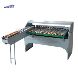 Equipamento de classificação de ovos de pato e peixe de qualidade alimentar, máquina classificadora e classificadora de ovos, preço de 3 linhas