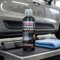Revestimiento Cerámico Avanzado para Detalles de Automóviles, Restaurador Instantáneo de Plástico, Efecto Negro Intenso, Brillo Superior, Calidad OEM, Aplicación Rápida, Calidad de Exportación