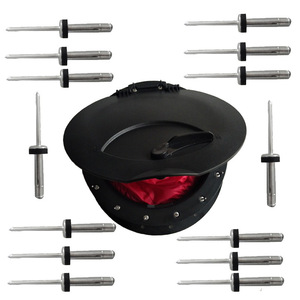 Escabeau de rangement étanche de 9 pouces avec rivets métalliques pour le camping, le kayak, le canoë et les bateaux - Product Image 4
