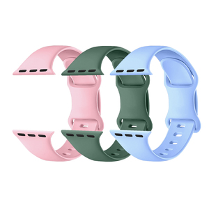 RYB braccialetto popolare <span class=keywords><strong>En</strong></span> Silicone per Apple Watch <span class=keywords><strong>SE</strong></span> 9 8 <span class=keywords><strong>7</strong></span> 6 5 4 3 2 - Product Image 6