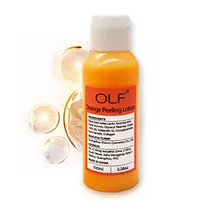 Eigenmarke hautpflege bio-körpergel extra stark aufhellende peau d'orange chemisch getrocknete fuß-orange peeling-lotion